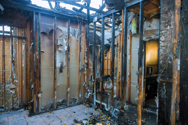 Professional Fire Damage Repair technician working in Suffolk, VA